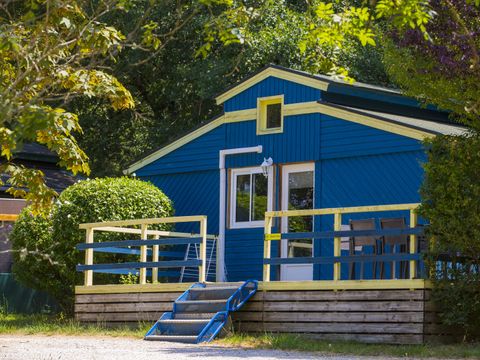 Chalet 4 personnes - Chalet Bleu 35m² - 1 chambre - mezzanine