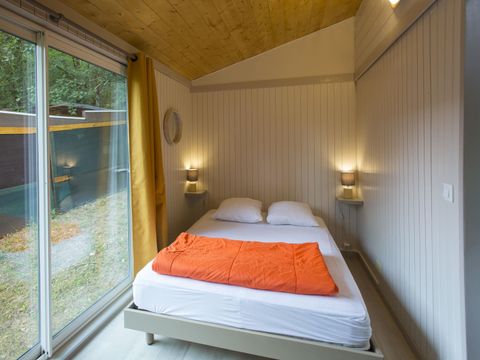 Chalet 4 personnes - Chalet Bleu 35m² - 1 chambre - mezzanine