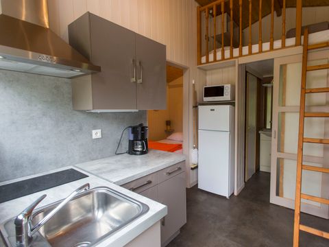 Chalet 4 personnes - Chalet Bleu 35m² - 1 chambre - mezzanine