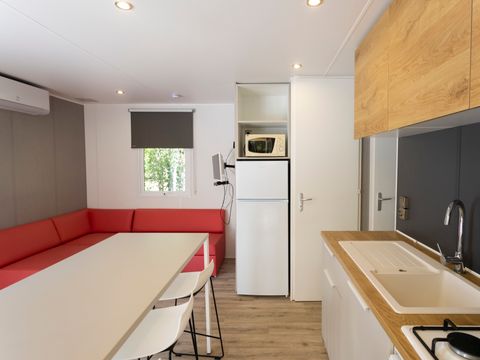 Mobilhome 6 personnes - Très grand mobil-home 1 32m² - 3 chambres