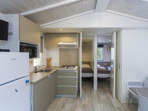 Mobilhome 6 personnes - Très grand mobil-home 3  32m2 - 3 chambres