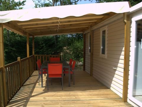 Mobilhome 6 personnes - Très grand mobil-home 3  32m2 - 3 chambres