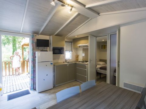 Mobilhome 6 personnes - Très grand mobil-home 3  32m2 - 3 chambres