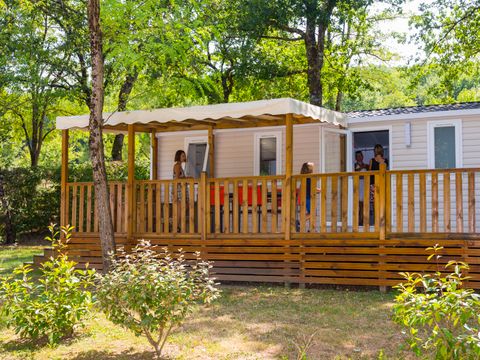 Mobilhome 6 personnes - Très grand mobil-home 3  32m2 - 3 chambres