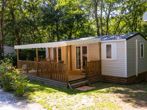 Mobilhome 5 personnes - Grand mobil-home 5-7 de 30m2 - 2 chambres