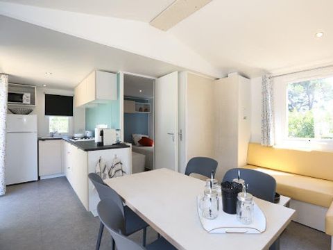 Mobilhome 5 personnes - Grand mobil-home 9 32m2-2 chambres