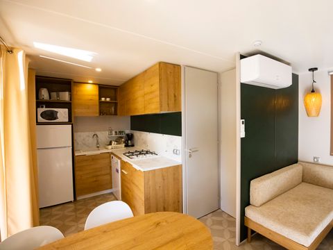 Mobilhome 5 personnes - mobil-home la luciole 32 m2 - 2 chambres
