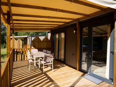 Mobilhome 5 personnes - mobil-home la luciole 32 m2 - 2 chambres