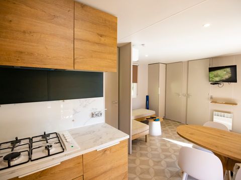 Mobilhome 5 personnes - mobil-home la luciole 32 m2 - 2 chambres