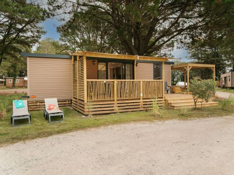 MOBILHOME 6 personnes - Cottage Cave Rock 6 p 3 Ch 2 Sdb Premium
