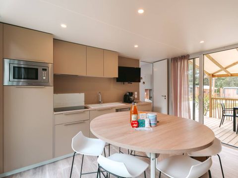 MOBILHOME 6 personnes - Cottage Cave Rock 6 p 3 Ch 2 Sdb Premium