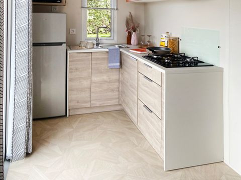 Mobilhome 6 personnes - Mobil-home | Premium | 3 Ch. | 6 Pers. | Terrasse Lounge | Clim. | TV