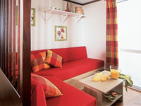 MOBILHOME 4 personnes - CONFORT PLUS- 2 chambres + 2 salles de bain- Clim et TV inclus