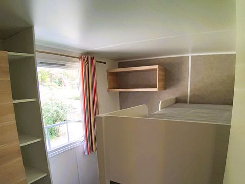 MOBILHOME 9 personnes - Mobile Home FAMILY CONFORT PLUS  3 chambres + 1 mezzanine + 2 salles de bain+ terrasse de 18m2