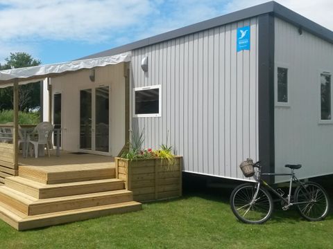 MOBILHOME 4 personnes - Cottage Prestige 40 m² - 2 chambres - 2 salles de bain (draps et serviettes inclus) 2/4 pers