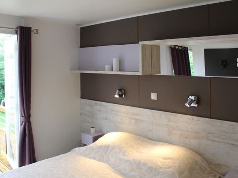 MOBILHOME 4 personnes - Cottage Prestige 40 m² - 2 chambres - 2 salles de bain (draps et serviettes inclus) 2/4 pers