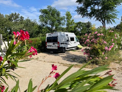 Emplacement - Forfait CONFORT : emplacement, électricité 10A + camping-car ou caravane ou tente >80m²