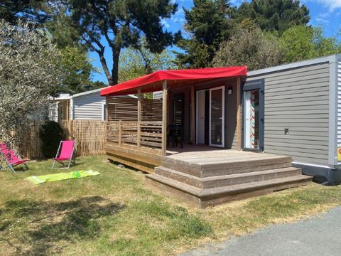 MOBILHOME 4 personnes - Cottage Antigua - 2 chambres - 2 salles de bains - Draps et serviettes inclus ****