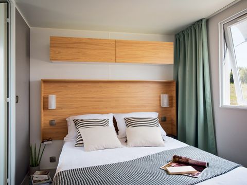 MOBILHOME 6 personnes - Cottage Premium - 3 chambres - 2 salles de bains - Draps, serviettes, plancha, forfait ménage inclus