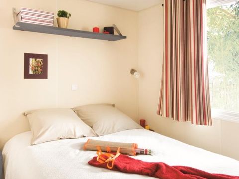 MOBILHOME 3 personnes - Cottage Duo - 1 chambre : 21m² - Terrasse non couverte 11m² 2/3 pers.