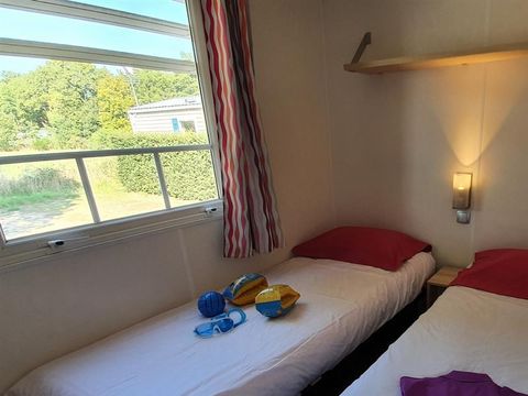 MOBILHOME 4 personnes - Cottage Européen - 2 chambres : 29m² - Terrasse non couverte 11m² 4/5 pers.