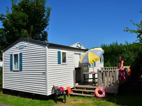 MOBILHOME 4 personnes - Cottage Européen - 2 chambres : 29m² - Terrasse non couverte 11m² 4/5 pers.