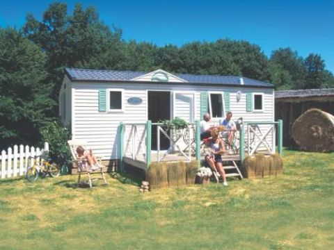 MOBILHOME 4 personnes - Cottage Européen - 2 chambres : 29m² - Terrasse non couverte 11m² 4/5 pers.