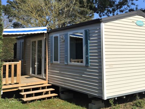 MOBILHOME 6 personnes - Cottage Family - 3 chambres : 33 m² + 11 m² terrasse semi couverte