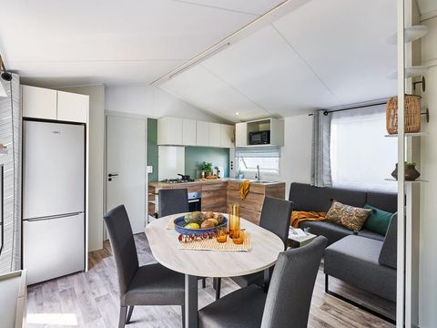 MOBILHOME 6 personnes - VIP Prestige 3 ch, 6 pers, 2 SDB, climatisé