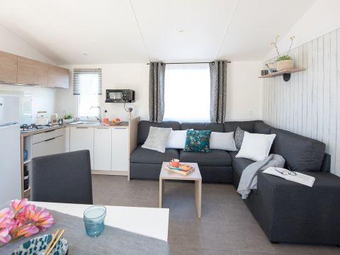 MOBILHOME 6 personnes - MOBIL HOME V.I.P. 3 CHAMBRES 6 pers