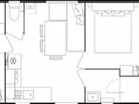 MOBILHOME 5 personnes - Mobil Home Tribu 5 pers