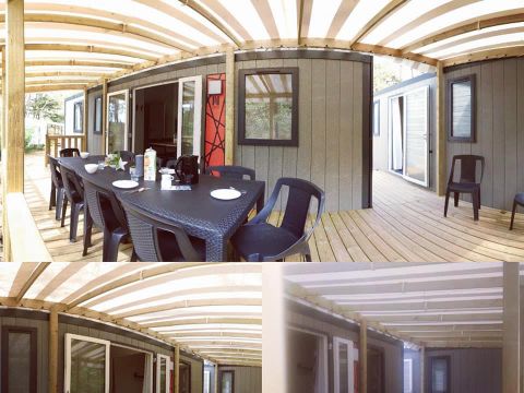 MOBILHOME 10 personnes - Mobil homes VIP XXL 5 chambres 4/10 pers