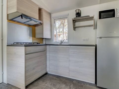 MOBILHOME 4 personnes - Mobil-home | Comfort | 2 Ch. | 4 Pers. | Terrasse surélevée | Clim.