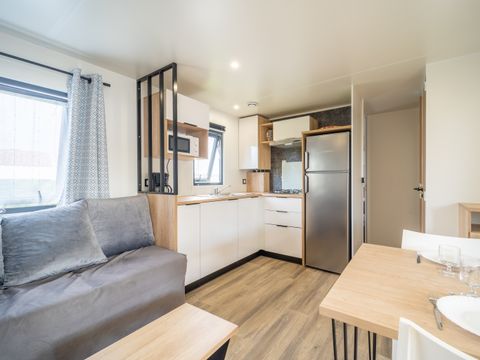 Mobilhome 6 personnes - PREMIUM - 3 chambres - Env 34m²