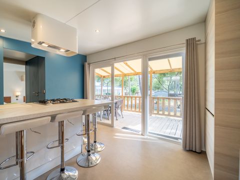 Mobilhome 6 personnes - VIP - 3 chambres - 38m² - Pack-Vip inclus - Linge - Tv - Wifi...