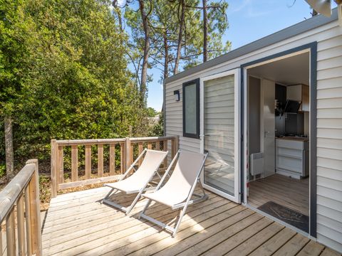 Mobilhome 4 personnes - CONFORT - 2 chambres - Env. 30m²