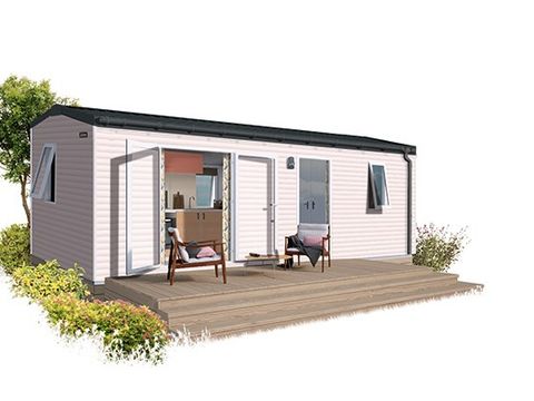 MOBILHOME 4 personnes - Comfort XL | 2 Ch. | 4 Pers. | Terrasse surélevée | Clim.