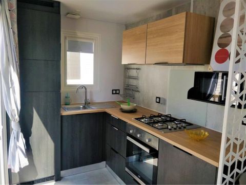 MOBILHOME 6 personnes - C- Mobil-home Caraïbes climatisé 2 chambres