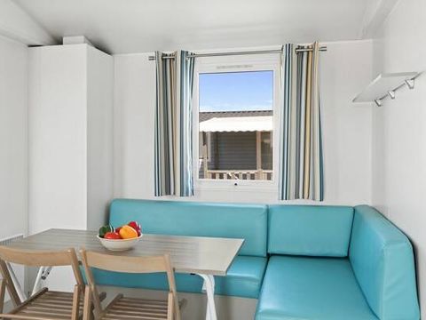 BUNGALOW 6 personnes - Mobil-home | Comfort | 3 Ch. | 6 Pers. | Terrasse surélevée | Clim.