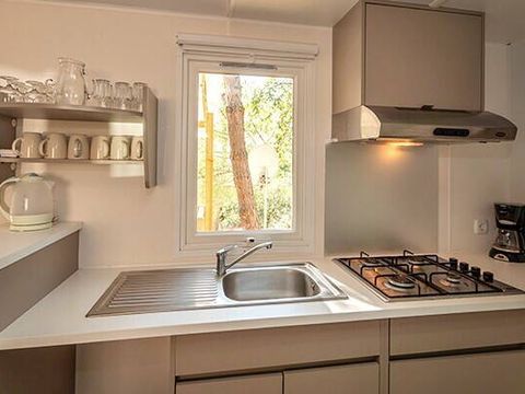 BUNGALOW 6 personnes - Mobil-home | Comfort | 2 Ch. | 4/6 Pers. | Terrasse surélevée