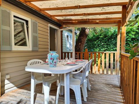 MOBILHOME 4 personnes - 2 chambres - MOBILANDES SANGUINET - Fun pass inclus