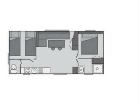 MOBILHOME 4 personnes - Opale PMR