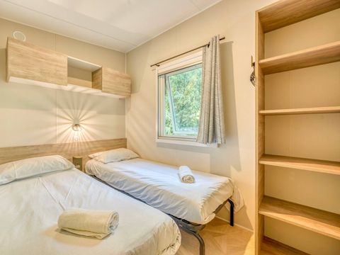 MOBILHOME 6 personnes - Comfort | 3 Ch. | 6 Pers. | Terrasse surélevée