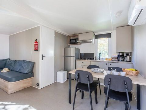 MOBILHOME 4 personnes - Homair Mobil-home MH  | Comfort | 2 Ch. | 4 Pers. | Terrasse surélevée