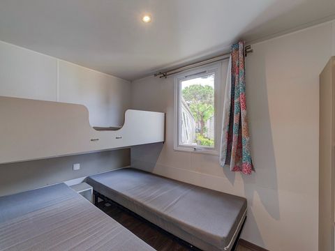 MOBILHOME 6 personnes - Comfort | 2 Ch. | 4/6 Pers. | Terrasse simple | Clim.