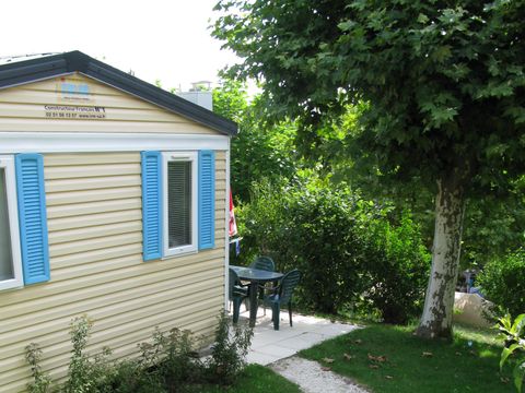 Mobilhome 3 personnes - 1 chambre - 2 couchages