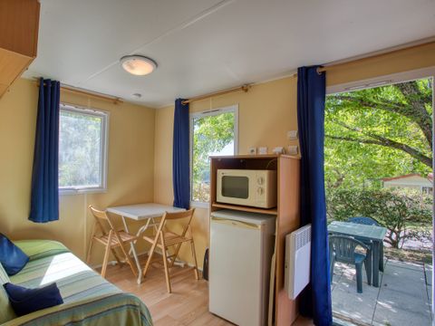 Mobilhome 3 personnes - 1 chambre - 2 couchages