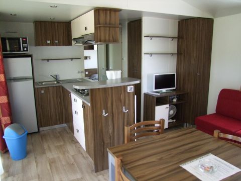 MOBILHOME 6 personnes - 3 chambres 6 couchages 2 salles de bain - 40 m²