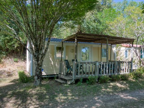 Mobilhome 5 personnes - 2 chambres - 5 couchages avec sanitaires - 23 à 29 m²