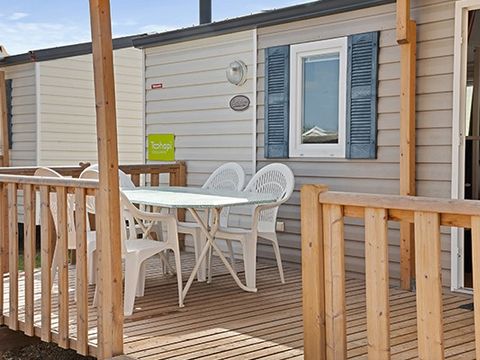 Mobilhome 6 personnes - Comfort XL | 2 Ch. | 4/6 Pers. | Terrasse surélevée